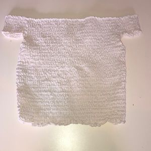 forever 21 off the shoulder crop top